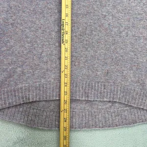 J. Crew Sweater Medium Pastel Super Soft‎ Yarn Alpaca Wool Blend Turtleneck Cozy thumbnail 12