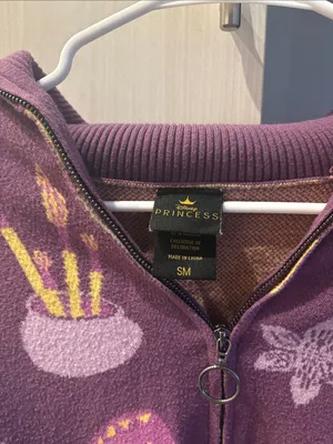 Boxlunch x Disney | Tangled Icons Zippered Women's Sweater thumbnail 4