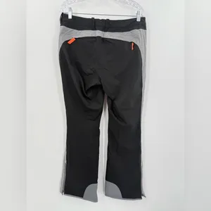 Athleta Women's Chamonix Ski Snow Lined Black/Gray Pants Size 8‎ thumbnail 3