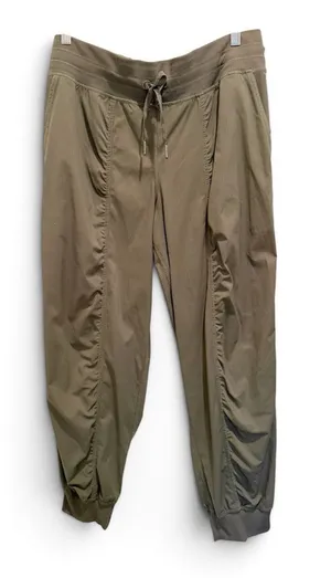 LULULEMON Dance Studio Jogger Pants in Olive Green size 12 thumbnail 1