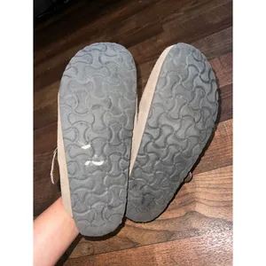 White Mountain Women's Suede Slip-On Clog Mules in Light Taupe thumbnail 5