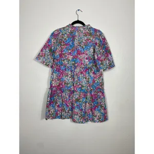 Sugarlips Women’s Floral Shift Dress With Split Neck Size XS thumbnail 15