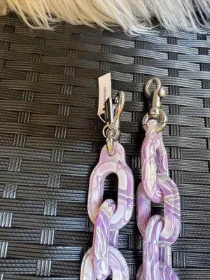 Coach Resin Short Chain Strap ck544 purple thumbnail 11