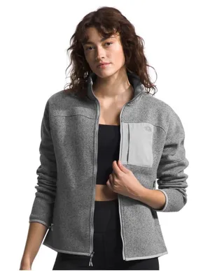 The North Face Women's Front Range Fleece Jacket Heather Gray Size‎ XS Zip Up thumbnail 1