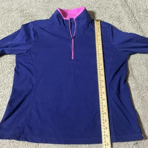 Horny Toad Granola Girl Womens M‎ Quarter Zip Pullover Long Sleeve Top Outdoor thumbnail 6
