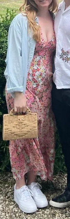 Angie floral dress thumbnail 1