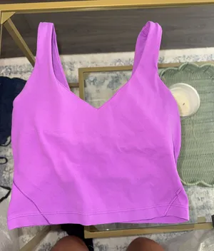 Purple Lululemon Align Tank Top Size: 2 Condition: Perfect condition Original price: $68 thumbnail 1