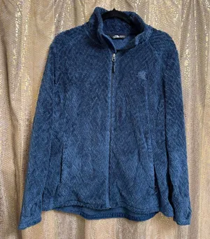 The North Face Women's Navy Blue Novelty Quilted Osito Jacket XL thumbnail 1