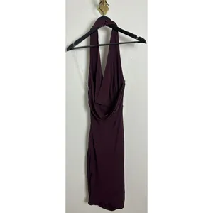 HOUSE OF CB Florentina Halter Minidress in Port Royale Size Small thumbnail 6