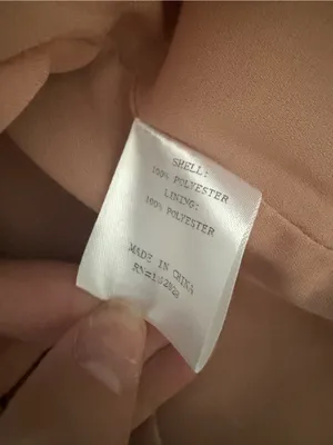 Superdown Jezabel Faux Leather Midi Skirt Nude Tan Pencil Skirt Size Small thumbnail 10