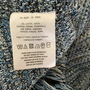 Anthropologie‎ Holding Horses Knit Dress Small Blue Sleeveless Midi thumbnail 8