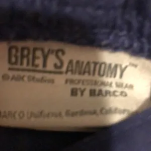Greys Anatomy By Barco Size Medium Scrub Pants Navy Blue Color thumbnail 2