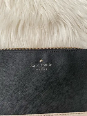 Kate Spade Black and Cream Crossbody Bag thumbnail 7