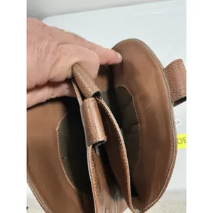 Womans Pb3 Pre Rolida Pullon Knee High Western Boots 9.5 Brown Block Heel thumbnail 6