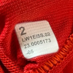 Lululemon Asymmetric Yoga Tank Top Red‎ Nulu One Shoulder Size 2 LW1EI5S thumbnail 5