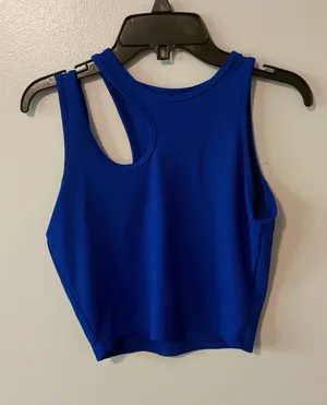 SheIn blue top thumbnail 1