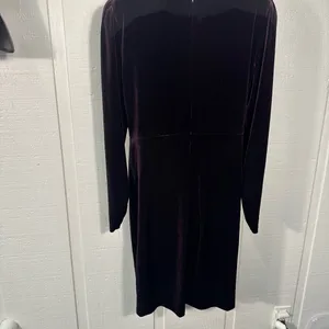 CALVIN KLEIN Women’s Burgundy Dress Size Medium EUC thumbnail 7