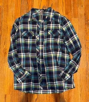 eddie bauer womens flannel thumbnail 1