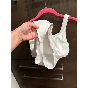 Babaton Contour Squareneck Bodysuit by Aritzia in white small thumbnail 3