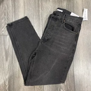 PacSun Womens Black Jeans Ultra High Rise Slim Jeans Size 28 Brand New thumbnail 1