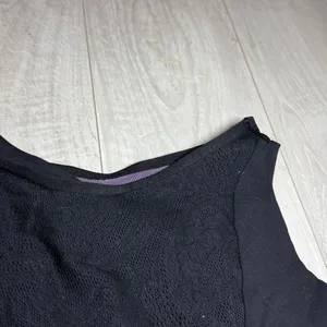 Black Sleeveless Women's Top Athleta Medium thumbnail 4