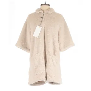 Rivet Utility Light Beige Stunner Teddy Sherpa Romper Small Cozy Loungewear thumbnail 2