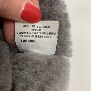 UGG Size 6 Classic Short Boots Australia Gray Suede Leather‎ Sheepskin Women's thumbnail 9
