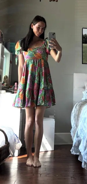 Entro Floral Dress thumbnail 1