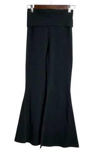 Offline Fold‎ Over High Rise Extreme Flare Leggings Size Small Short Black thumbnail 1