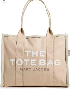 Marc Jacobs The Tote Bag Color-block Large Tote Bag - Beige Multi thumbnail 1