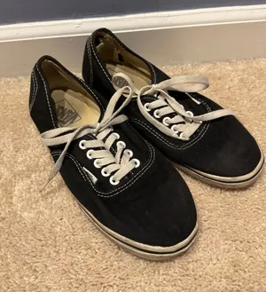 Black vans deck shoes thumbnail 1
