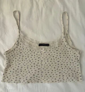 Brandy Melville Floral Crop Tank thumbnail 1