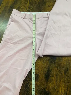 Banana Republic Pink Cutaway SingleButton Blazer SZ 4P & Dress Pants SZ 0 thumbnail 14