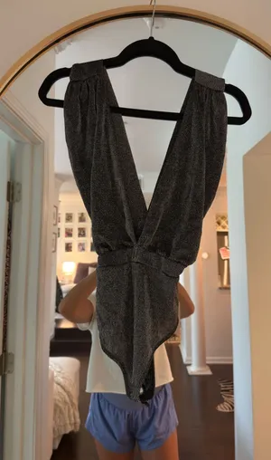 Superdown sparkly bodysuit  thumbnail 1