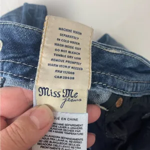 Miss Me size 31 mid rise easy boot jeans embroidered cowgirl western rodeo blue thumbnail 9