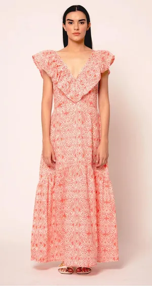 Boutique Floral maxi dress thumbnail 1