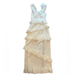 Show Me Your Mumu Greta Dress in White thumbnail 3