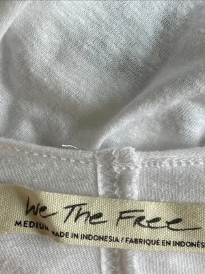 Free People White Carly O-Ring tank top thumbnail 7
