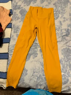 Yellow Lululemon Leggings thumbnail 1