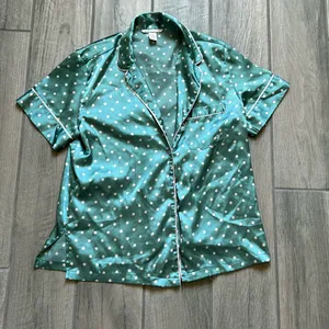 Victoria's Secret polka dot pajama top thumbnail 1