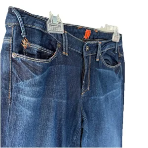 VTG U by‎ Yanuk Flared Bootcut Blue Jeans 28 Dark Wash 90s thumbnail 5