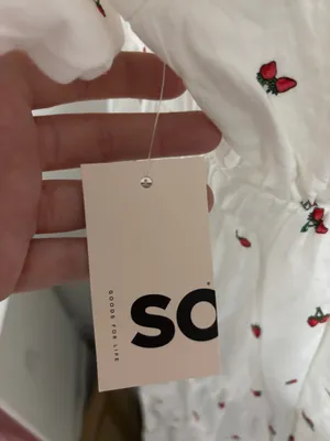 Strawberry printed dress thumbnail 6