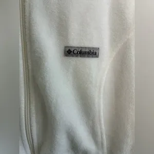 Columbia Women's Benton Springs White Winter Ski Full Zip Fleece Jacket Sz S thumbnail 2