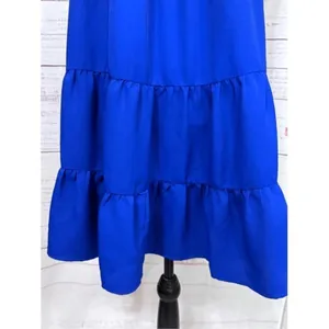 1.STATE Sleeveless‎ Smocked Tiered Mini Short Dress Size Large thumbnail 4
