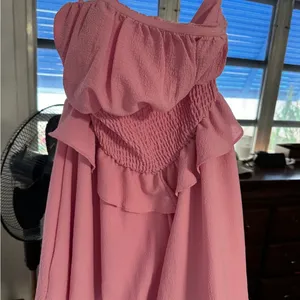 Revolve Pink romper dress thumbnail 2
