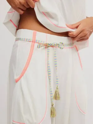 FREE PEOPLE NWT Weekender Lounge Set / Ivory Combo thumbnail 8
