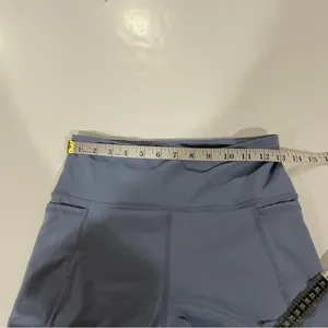 Joy Lab Light Blue High Rise‎ Perforated Cropped Leggings Size M thumbnail 9
