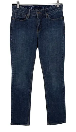 Levi's Straight 525 Jeans Women 29x31 Blue Perfect Waist Mid Rise Minimalist thumbnail 1