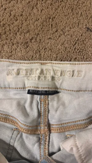 Light Wash American Eagle Shorts thumbnail 3