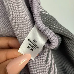 Zella Crop Top Athletic Tank Top Activewear Workout Fitness‎ Mauve Gray S thumbnail 3
